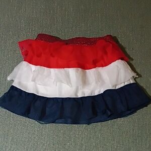 Red, White, and Blue Kids Skirt